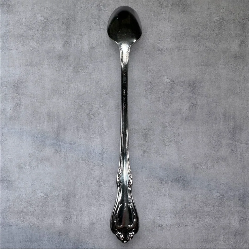 Wm A Rogers Oneida 5.5 in. Baby Feeding Spoon Chalice‎ Harmony Jasmine